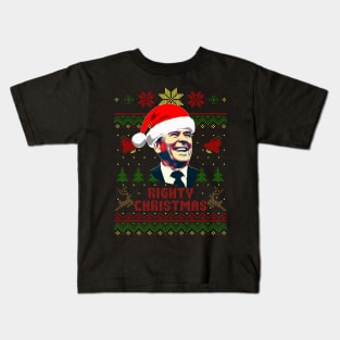 Ronald Reagan Righty Christmas Kids T-Shirt